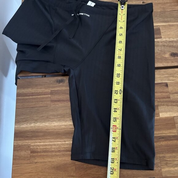 MY KILOMETRE Men's Swimsuit Jammer BLACK Solid Swim Endurance Size 3XL Fits XXL? - Picture 7 of 9